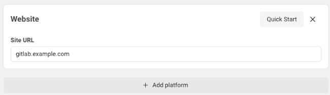 Facebook 웹사이트 URL