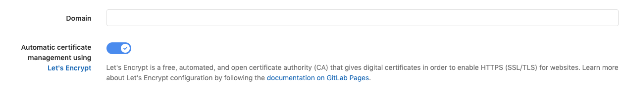 Let's Encrypt 활성화